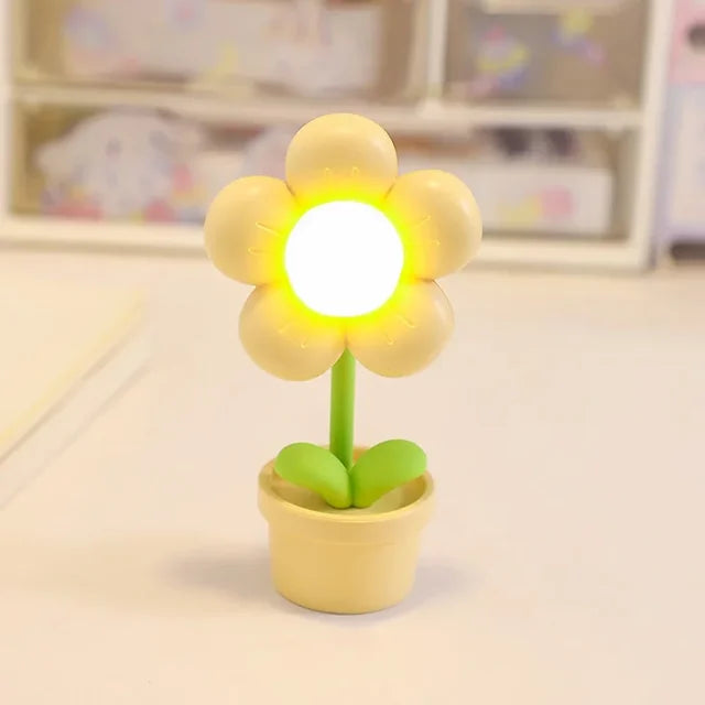 BloomLite - Malá květinová stolní lampa