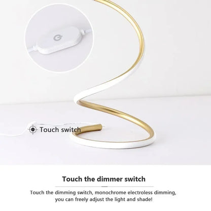 GlowStream - Moderní stolní lampa LED