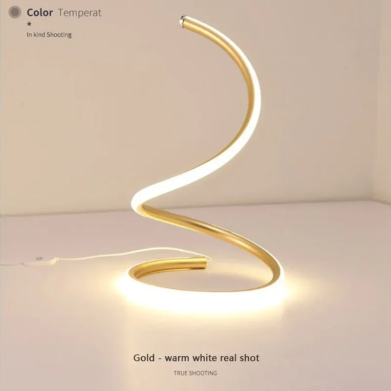GlowStream - Moderní stolní lampa LED