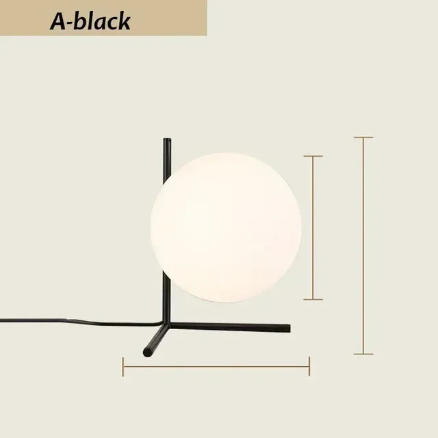 ClearEleganz - Moderní minimalistická stolní lampa