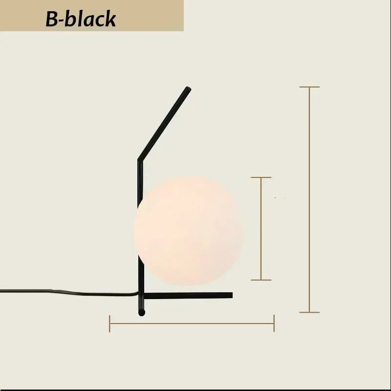 UrbanElegance - Moderní minimalistická skleněná lampa do domácnosti