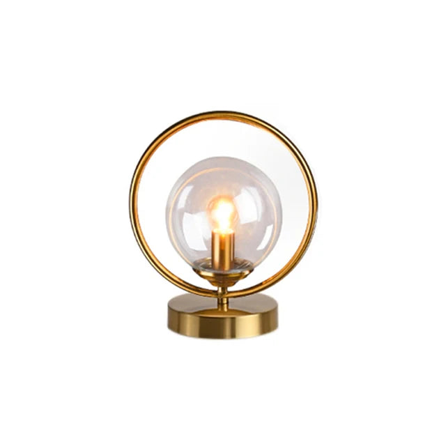 Sparkling Sphere - Skleněná kulovitá stolní lampa