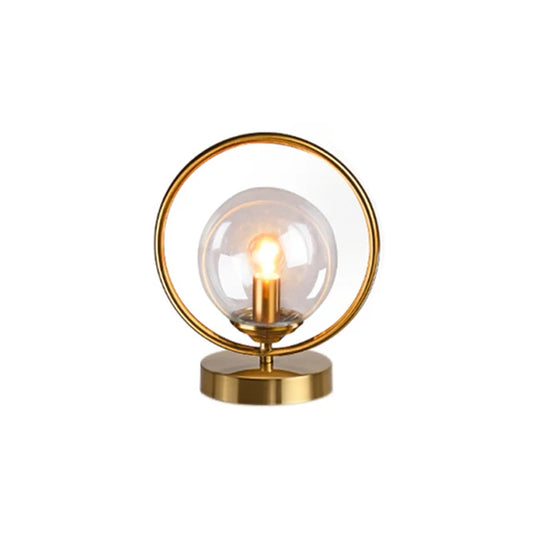 Sparkling Sphere - Skleněná kulovitá stolní lampa