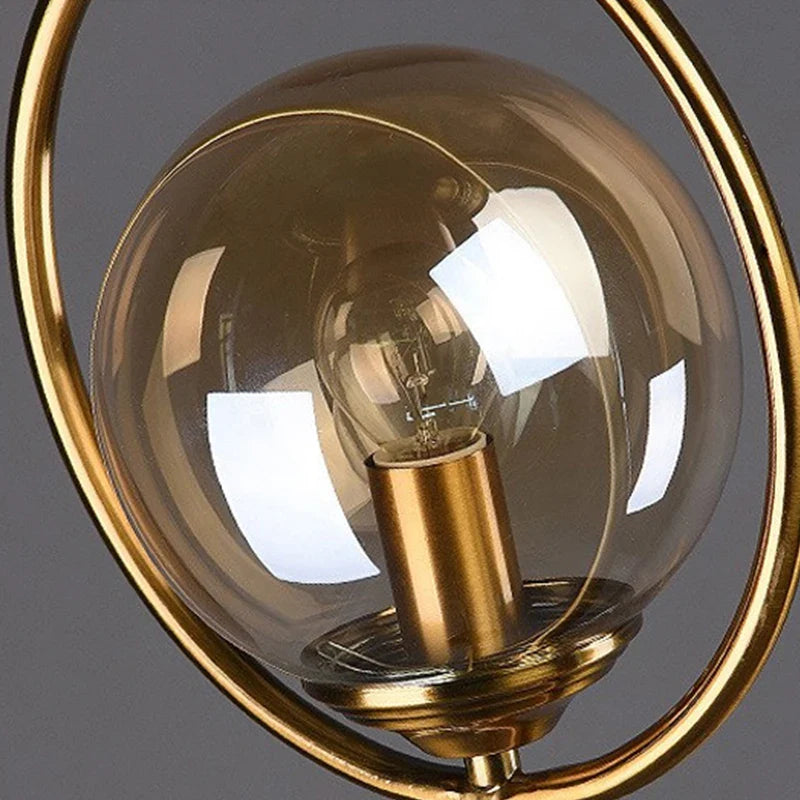 Sparkling Sphere - Skleněná kulovitá stolní lampa