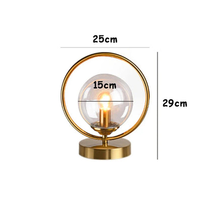 Sparkling Sphere - Skleněná kulovitá stolní lampa