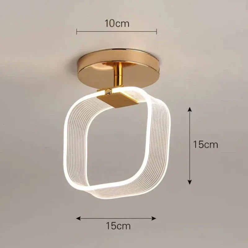 KreativGlow - Štíhlé stropní svítidlo LED