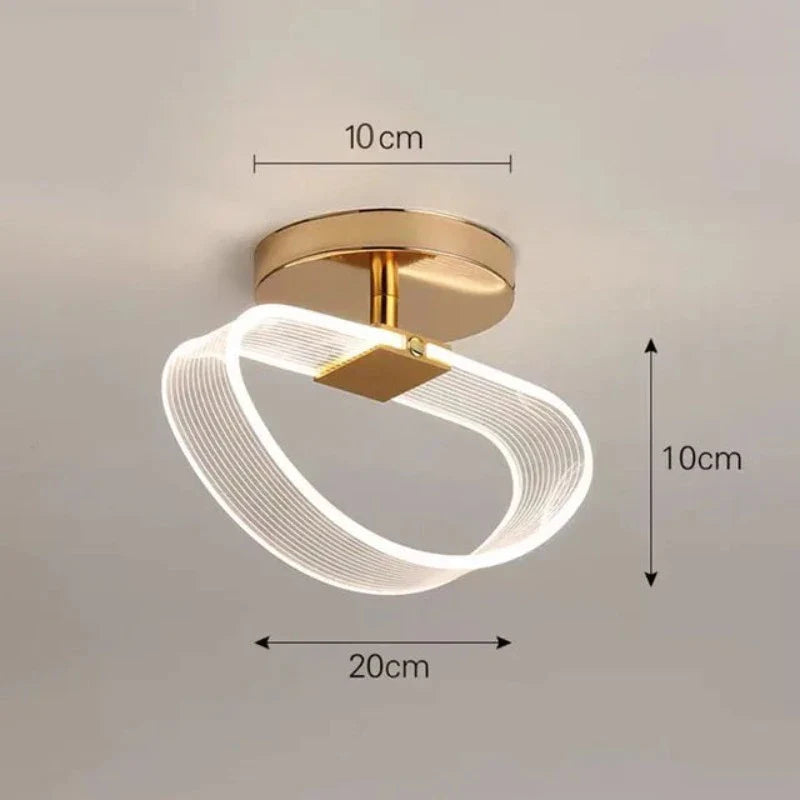 KreativGlow - Štíhlé stropní svítidlo LED
