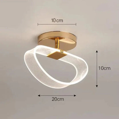 KreativGlow - Štíhlé stropní svítidlo LED