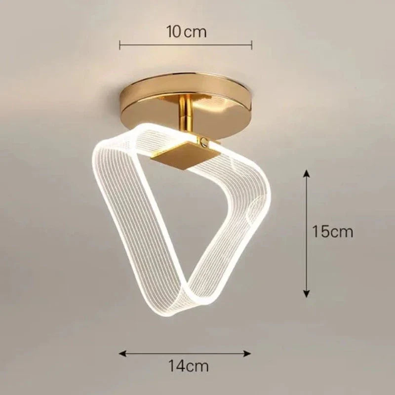 KreativGlow - Štíhlé stropní svítidlo LED