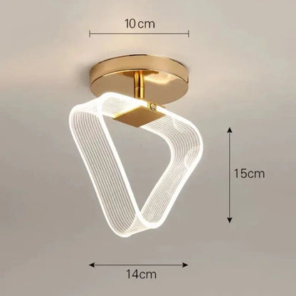 KreativGlow - Štíhlé stropní svítidlo LED