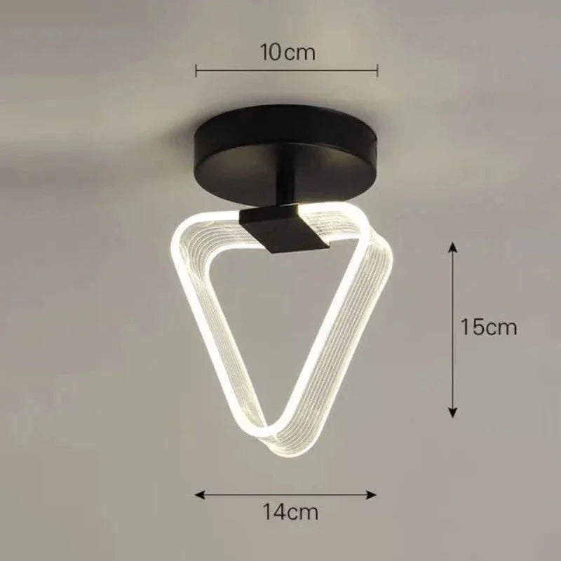 KreativGlow - Štíhlé stropní svítidlo LED