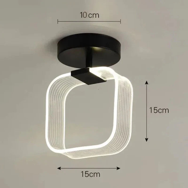KreativGlow - Štíhlé stropní svítidlo LED