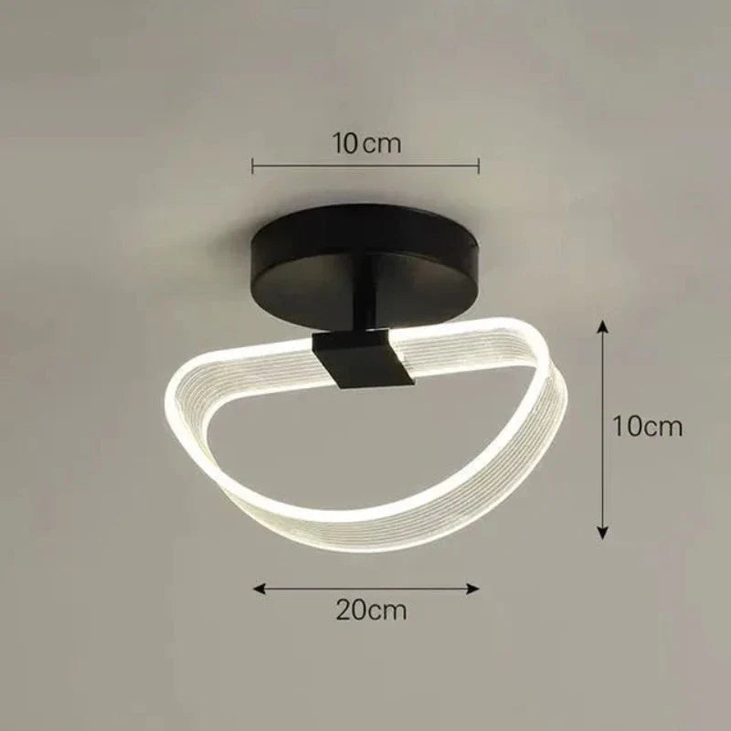 KreativGlow - Štíhlé stropní svítidlo LED