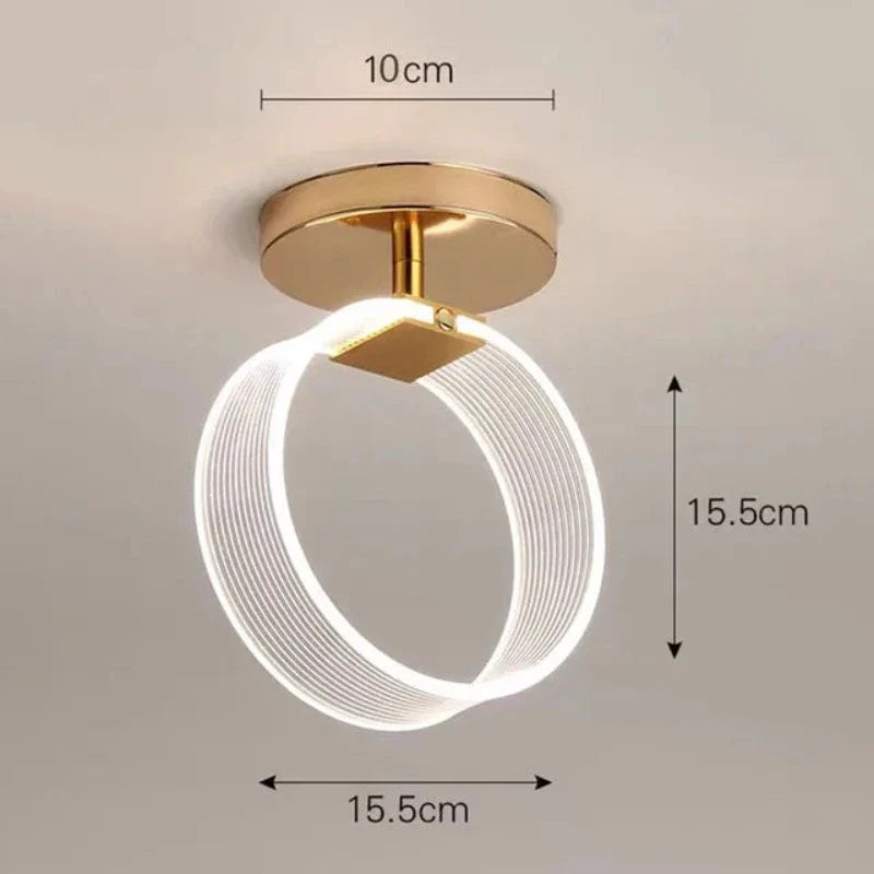 KreativGlow - Štíhlé stropní svítidlo LED