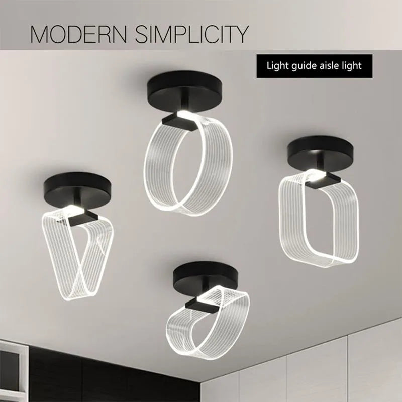 KreativGlow - Štíhlé stropní svítidlo LED