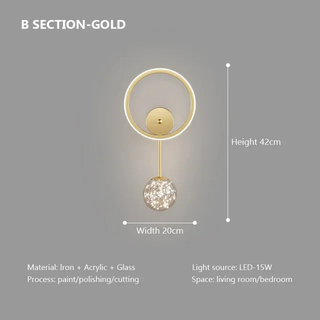 LumoEdge - Moderní nástěnné led svítidlo