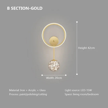 LumoEdge - Moderní nástěnné led svítidlo