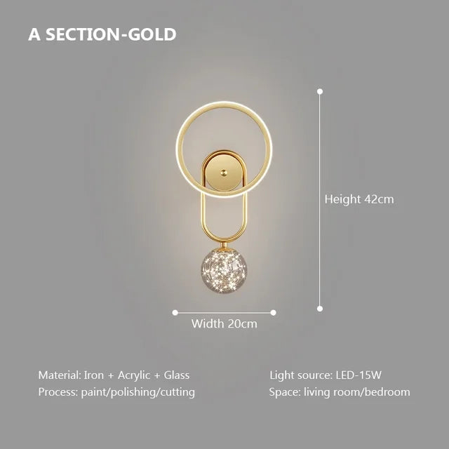 LumoEdge - Moderní nástěnné led svítidlo