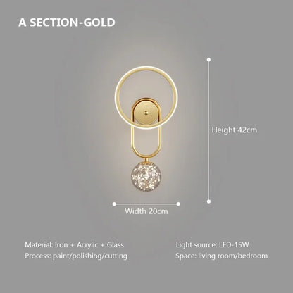 LumoEdge - Moderní nástěnné led svítidlo