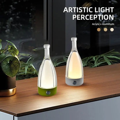 Bottle Glow - Stolní lampa na barovou láhev