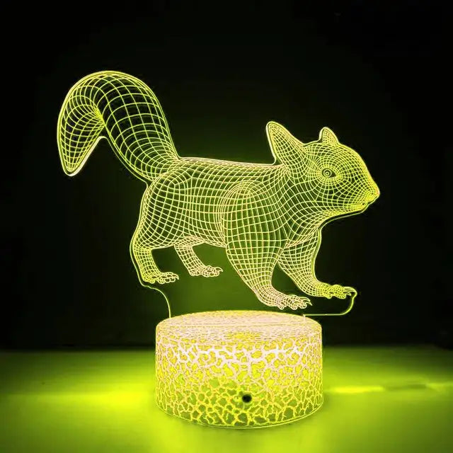3DCozy - Noční lampa Fox