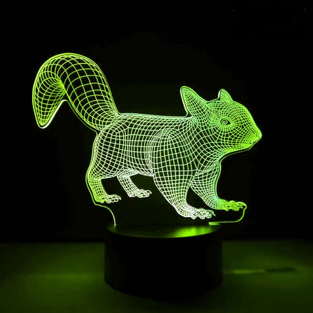 3DCozy - Noční lampa Fox