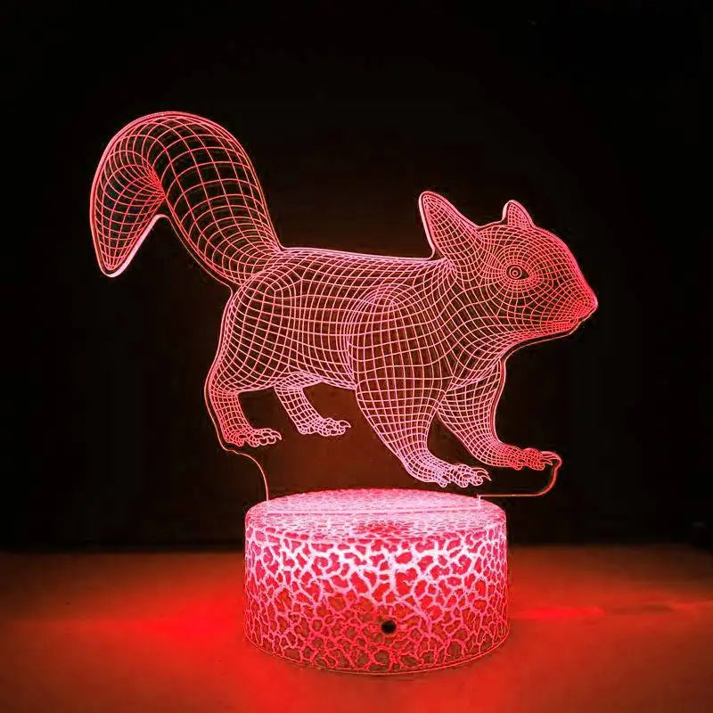 3DCozy - Noční lampa Fox
