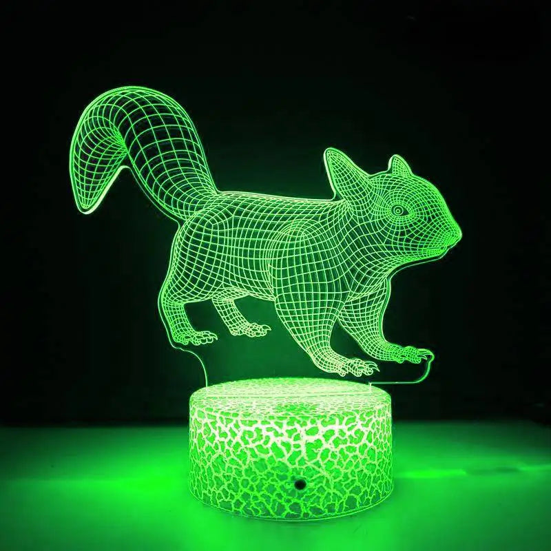3DCozy - Noční lampa Fox