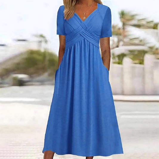 LB | Elegancka sukienka midi