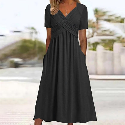LB | Elegancka sukienka midi
