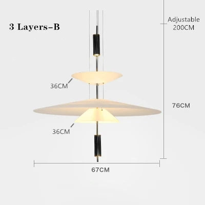 SleekAcrylic - Severské LED světlo