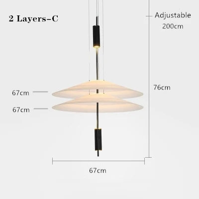 SleekAcrylic - Severské LED světlo