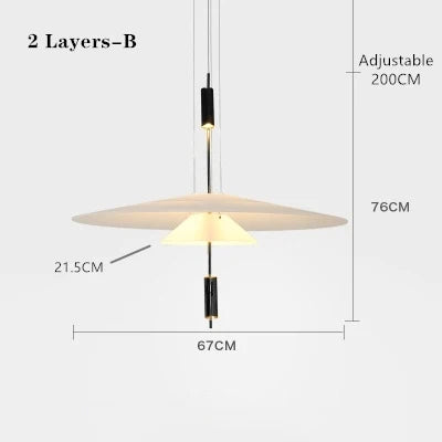 SleekAcrylic - Severské LED světlo