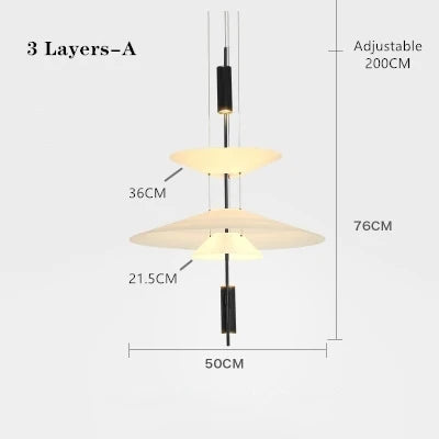 SleekAcrylic - Severské LED světlo