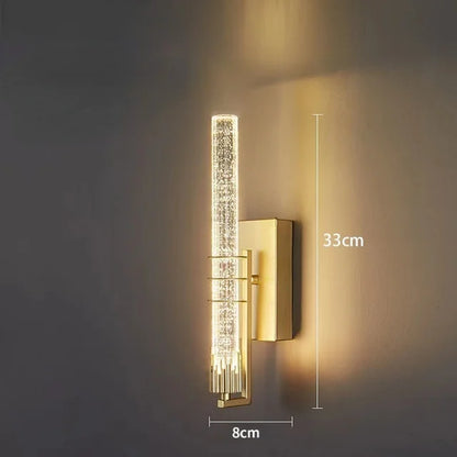 NordicShine - Křišťálové nástěnné svítidlo LED