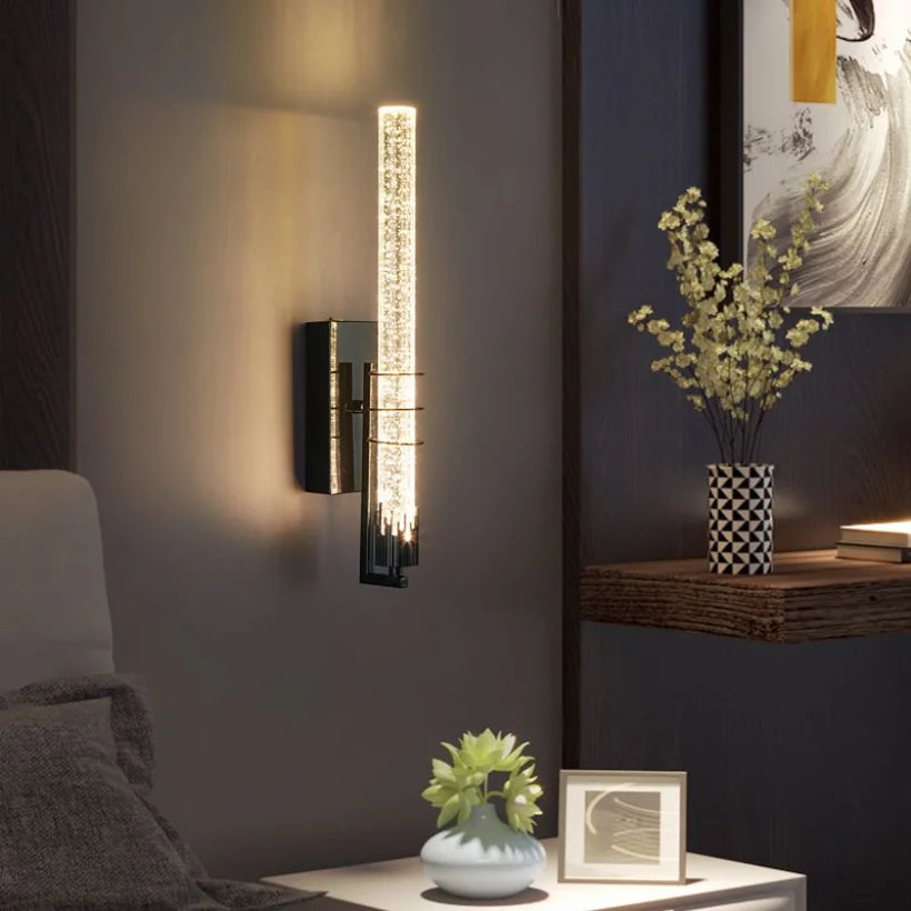 NordicShine - Křišťálové nástěnné svítidlo LED