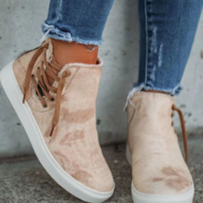 LB | Stylowe sneakersy z wysokim stanem