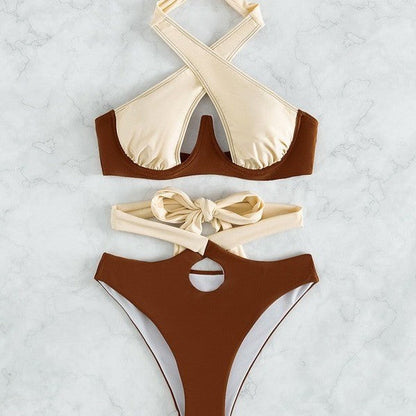 Nowoczesny i minimalistyczny Bikini