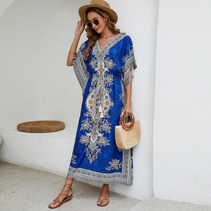 LB | Moda damska Bikini Sukienka plażowa Sukienki w stylu boho