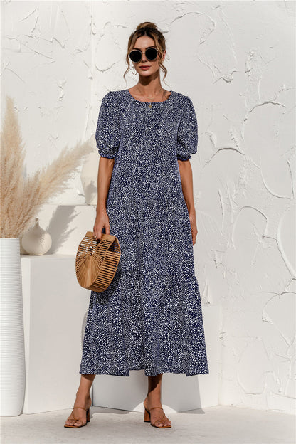LB | Sukienka midi Gingham na co dzień
