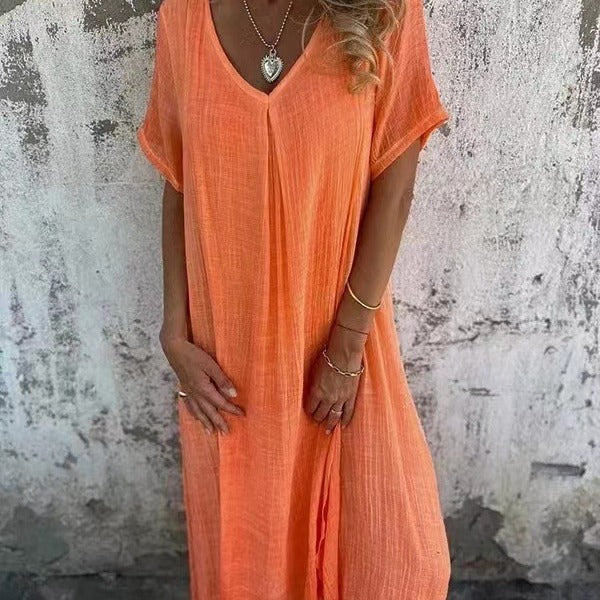 LB | LILIA ���� CASUAL & ELEGANCKA SUKIENKA MAXI NA WIOSNĘ