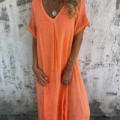 LB | LILIA ���� CASUAL & ELEGANCKA SUKIENKA MAXI NA WIOSNĘ