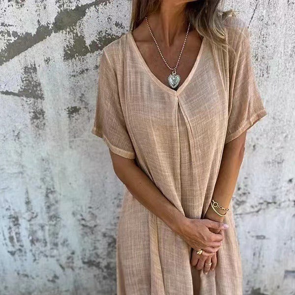 LB | LILIA ���� CASUAL & ELEGANCKA SUKIENKA MAXI NA WIOSNĘ