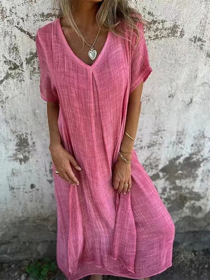 LB | LILIA ���� CASUAL & ELEGANCKA SUKIENKA MAXI NA WIOSNĘ