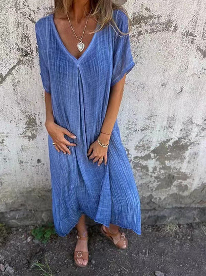 LB | LILIA ���� CASUAL & ELEGANCKA SUKIENKA MAXI NA WIOSNĘ
