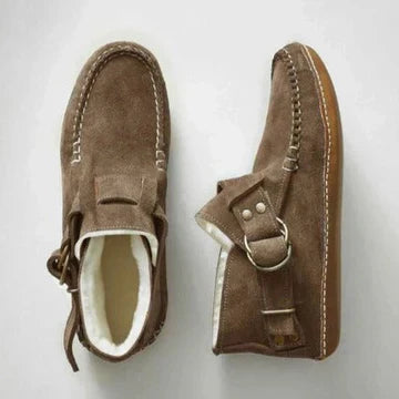 LB | Stylowe buty do kostki z klamrą