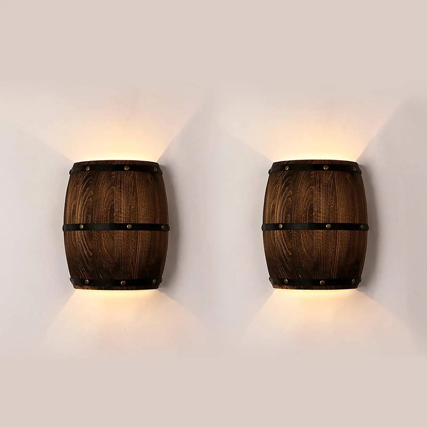 RetroCask - Nástěnné svítidlo Barrel