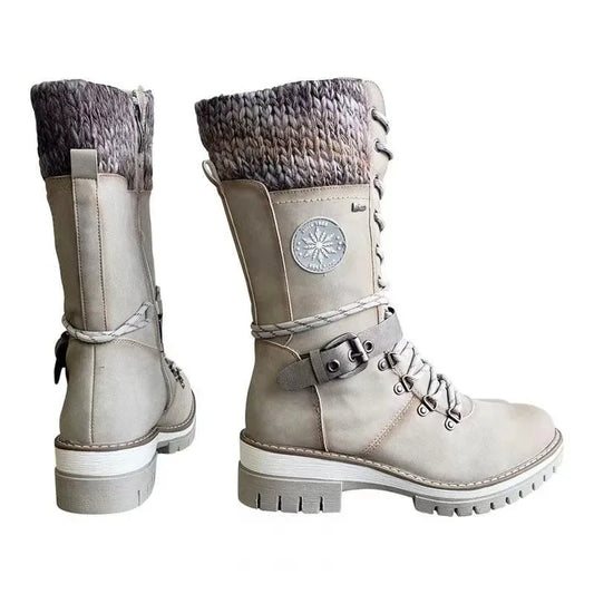 LB | Sznurowane buty w stylu bojowym