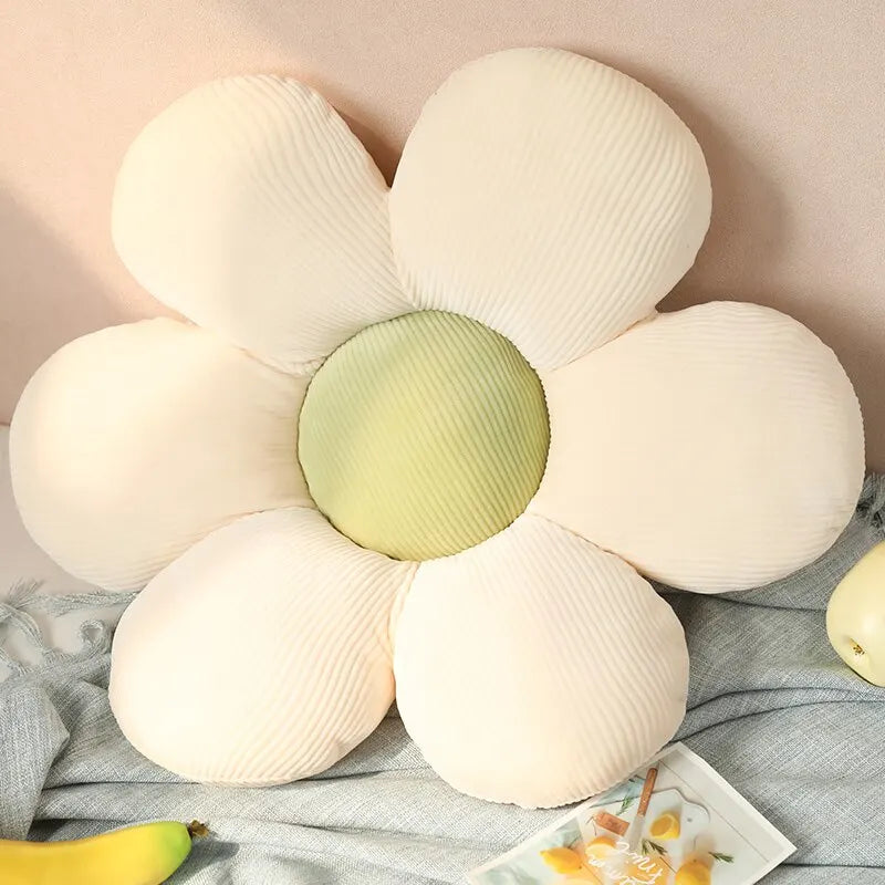 PetalSplash | Květinový plyšový polštářek