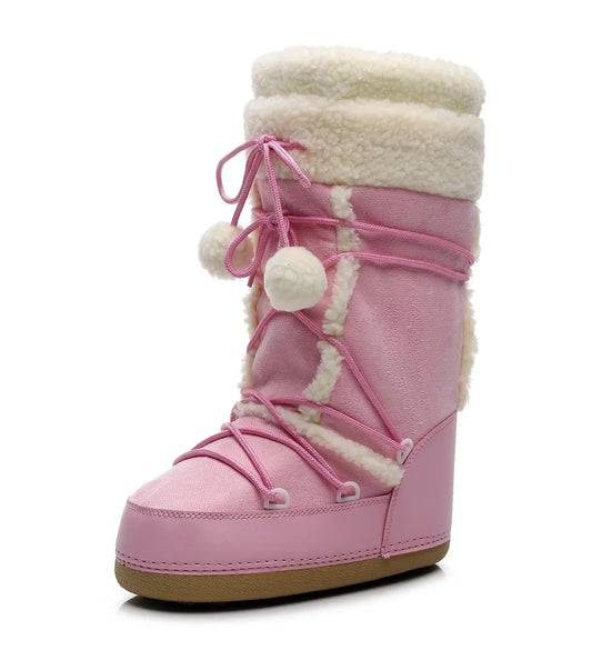 LB | Przytulne buty ze sztucznego futra
